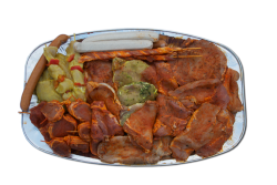mögliche Grillfleischplatte für 7,50 € pro Pers.